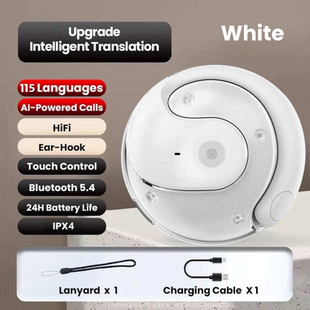 🔥AI Translation Wireless OWS Bluetooth Earphones [On Sale & Quick Ship!]