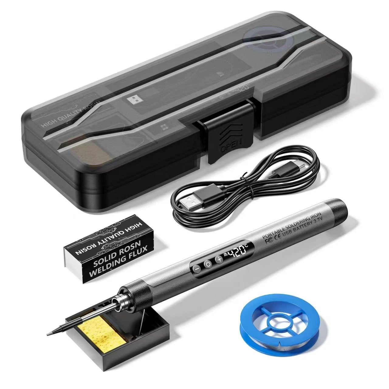 2026 Mini Cordless Soldering Iron Kit