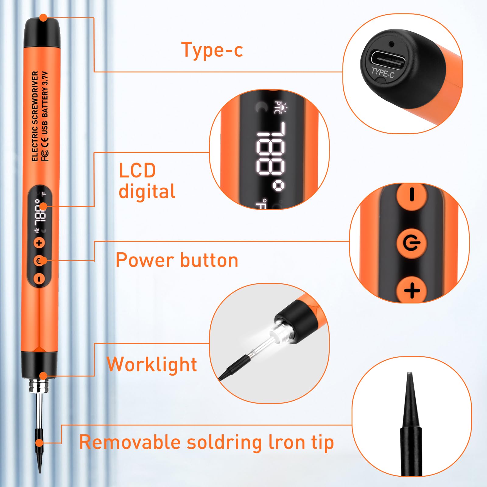 2026 Mini Cordless Soldering Iron Kit