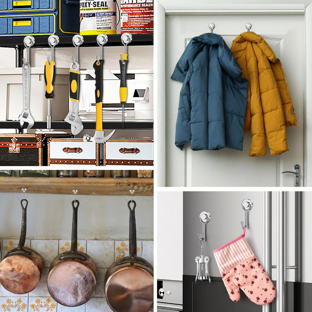 🔥49% Off✨2026 Upgrade Swivel Swing Magnetic Hooks 30LBS