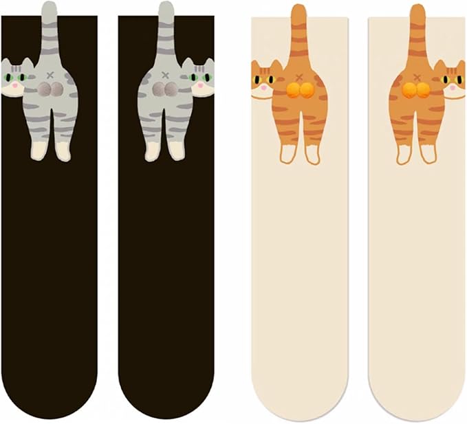 🏆35K+ SOLD! 🥳🎖️Cute Cat Socks with Balls🎀✨