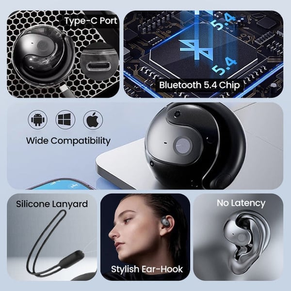 🔥AI Translation Wireless OWS Bluetooth Earphones [On Sale & Quick Ship!]