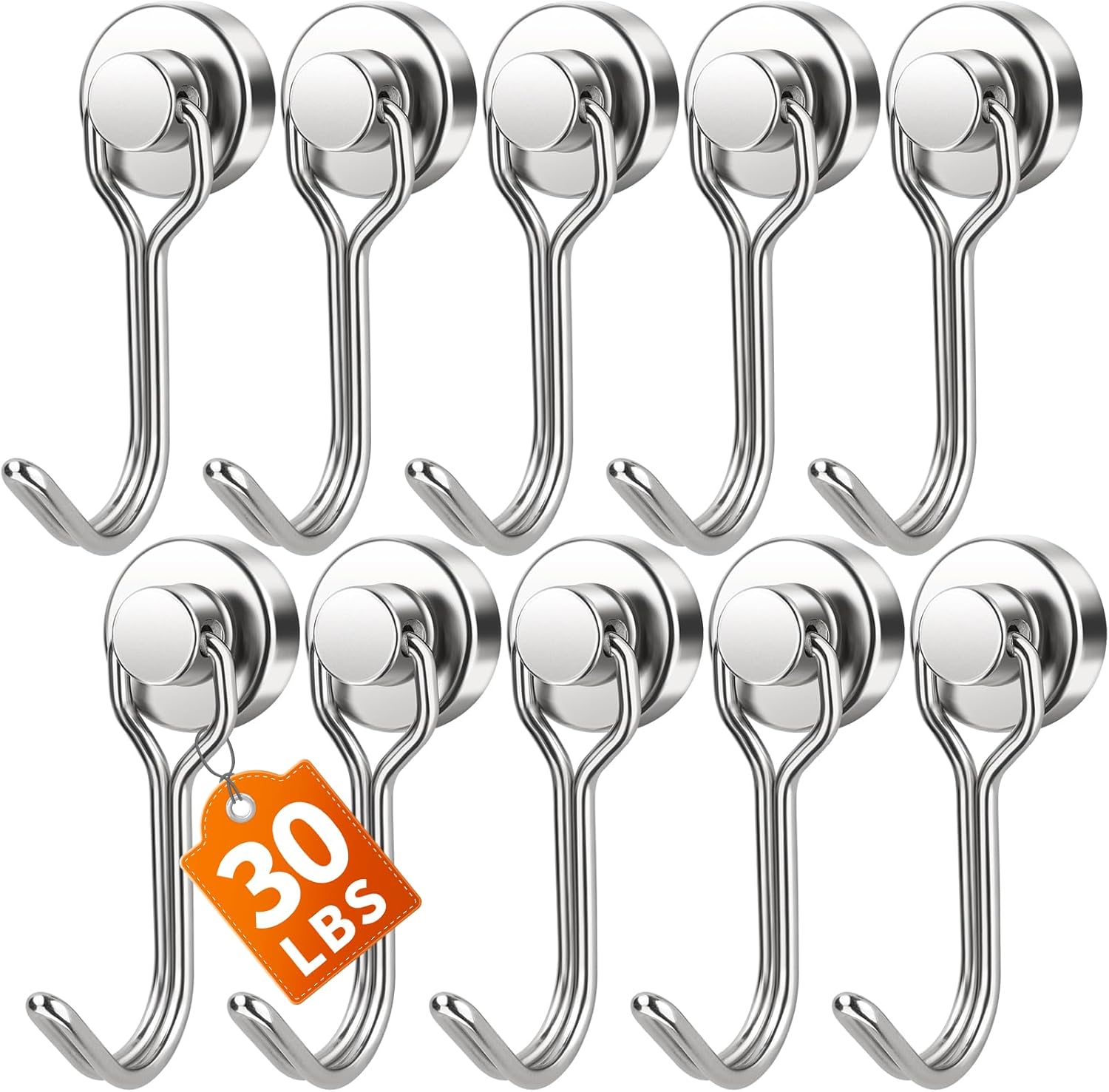 🔥49% Off✨2026 Upgrade Swivel Swing Magnetic Hooks 30LBS