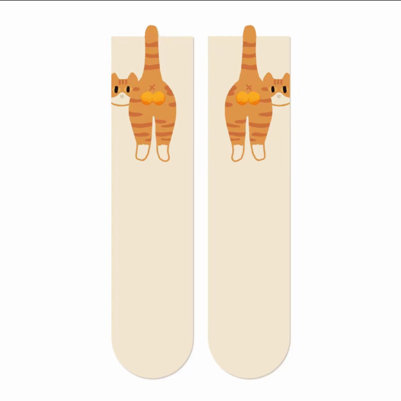 🏆35K+ SOLD! 🥳🎖️Cute Cat Socks with Balls🎀✨