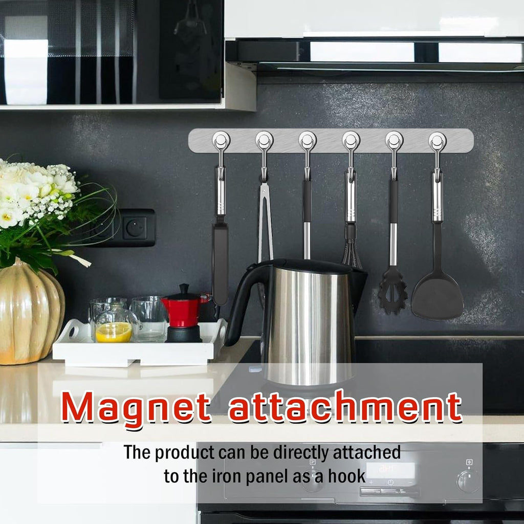 🔥49% Off✨2026 Upgrade Swivel Swing Magnetic Hooks 30LBS