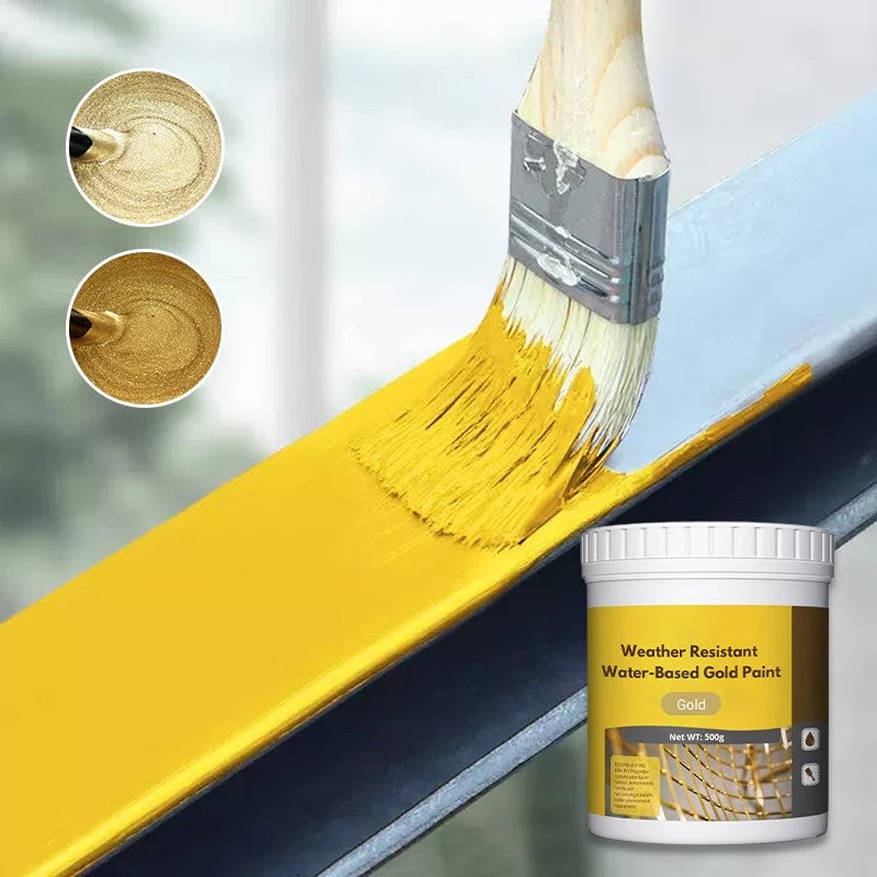 ⏰2026 Weather Resistant Water-based Gold Paint💛
