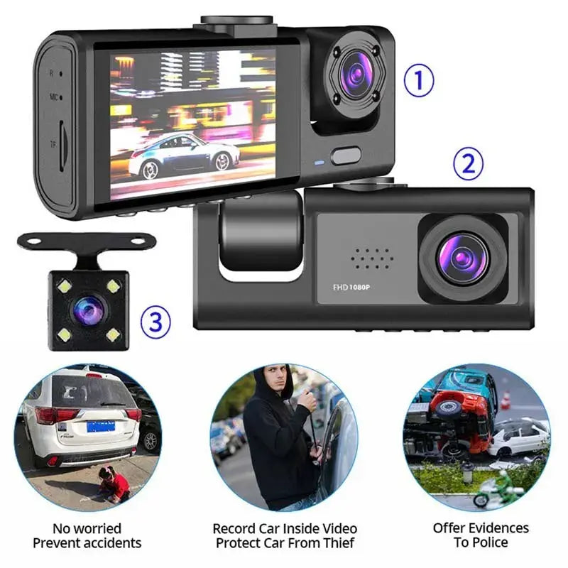 Dashcam Pro - Front & Rear