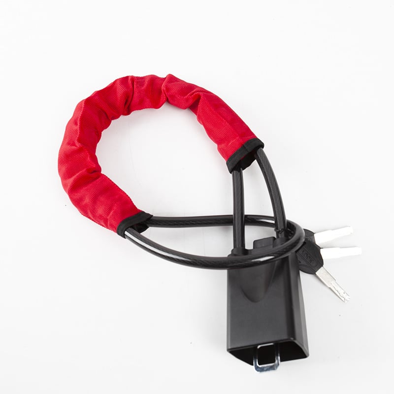 Universal Steering Wheel Lock with Seat Belt Clip (Includes 3 Keys)