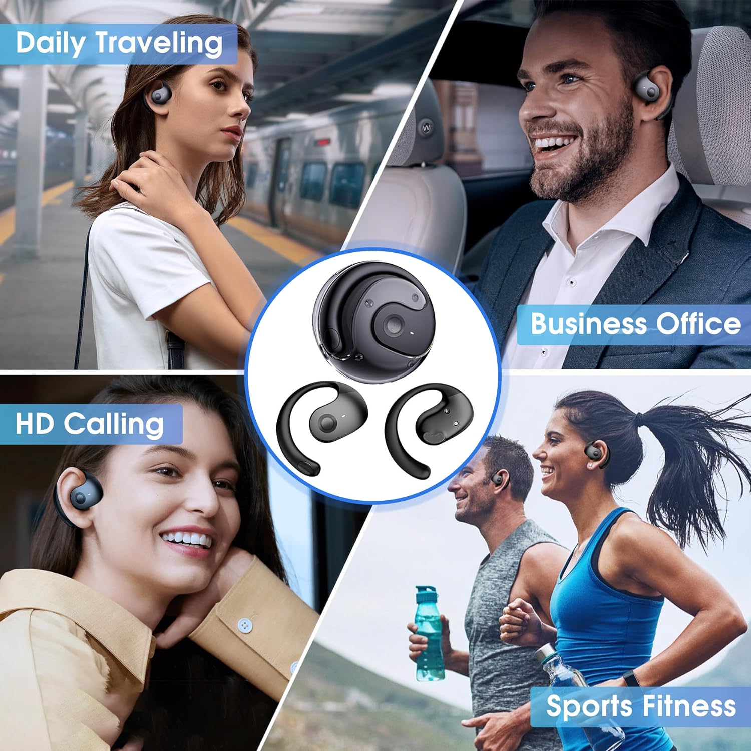 🔥AI Translation Wireless OWS Bluetooth Earphones [On Sale & Quick Ship!]