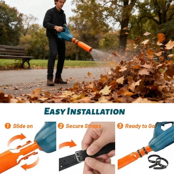 🔥49% OFF🔥💨Leaf Blower Air Booster (Without leaf blowe)