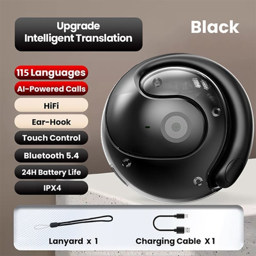 🔥AI Translation Wireless OWS Bluetooth Earphones [On Sale & Quick Ship!]