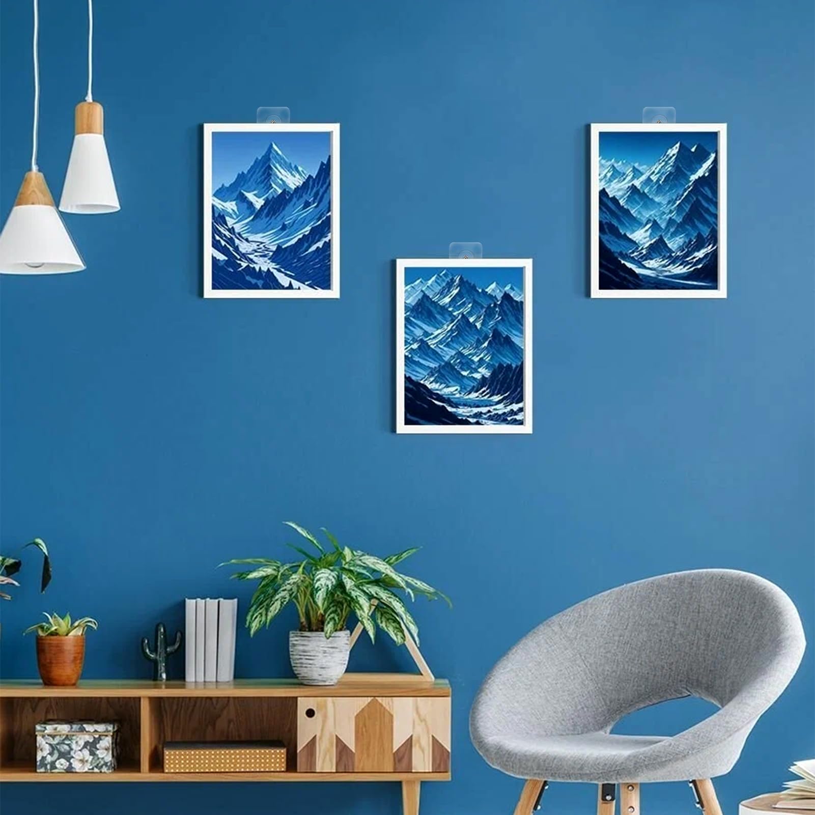 20 Pcs Heavy Duty Adhesive Wall Screws