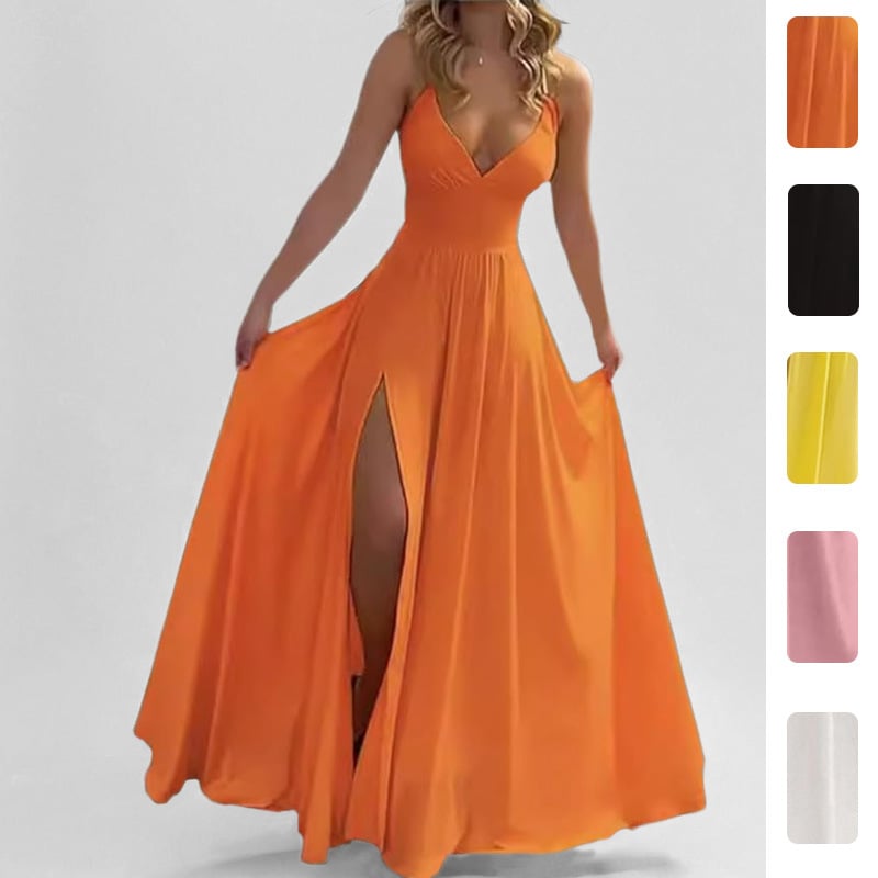 🔥2026 spring new women's clothing cross-border suspender dress