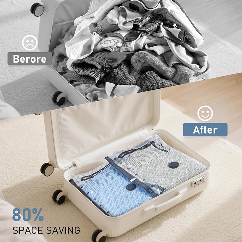 🔥Cordless Travel Vacuum Storage Compression Bag Set✈️