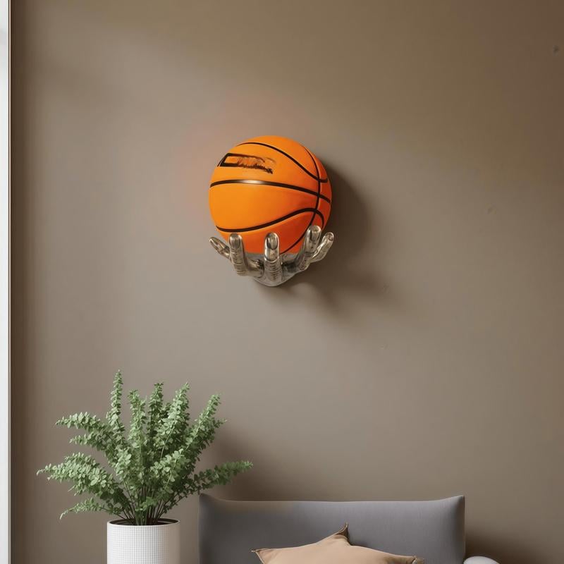 🔥49% Off✨Creative Wall Mounted Basketball Holder
