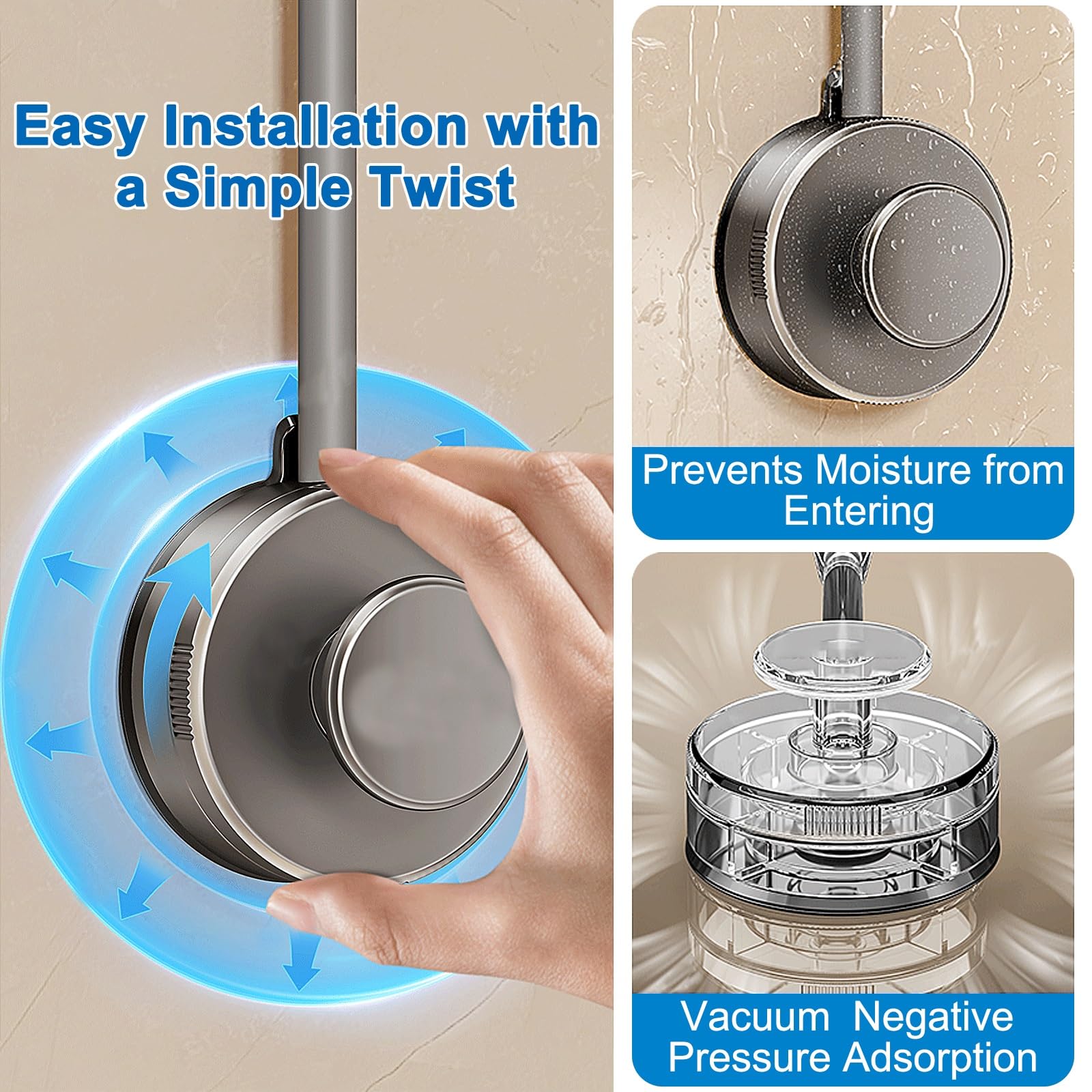 🔥HOT SALE 49% OFF💨Hands-Free Rotating Hair Dryer Holder