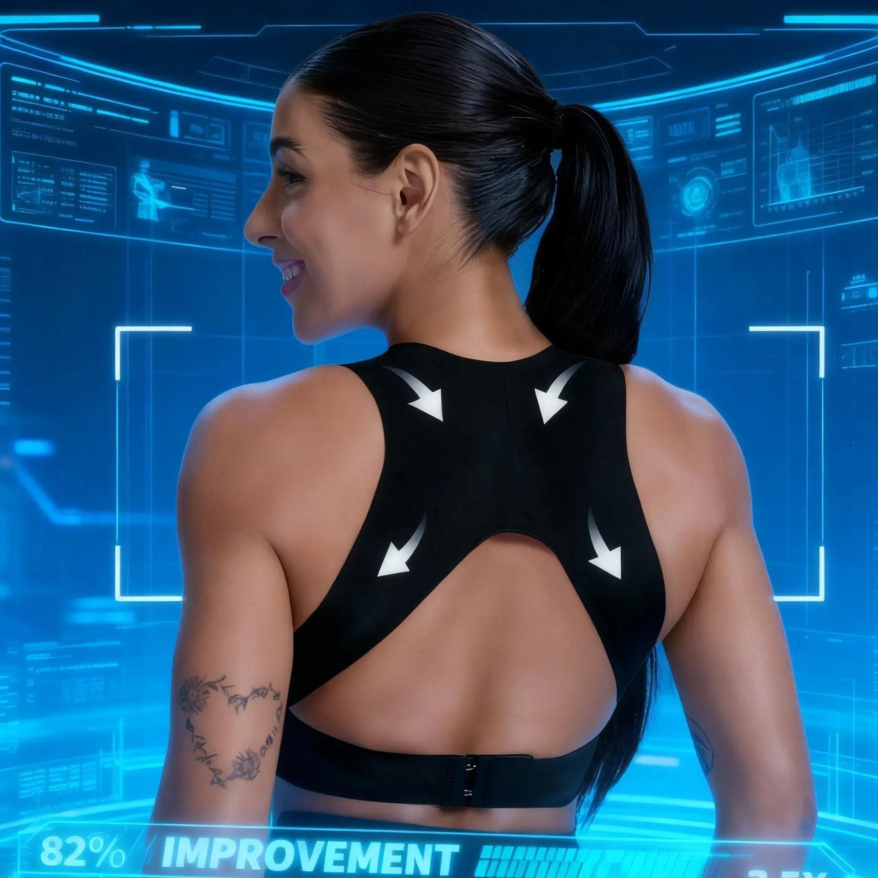 Soft Wireless Training Bra 🧘‍♀️ | Breathable Moulded Cups for Daily & Gym ❤️